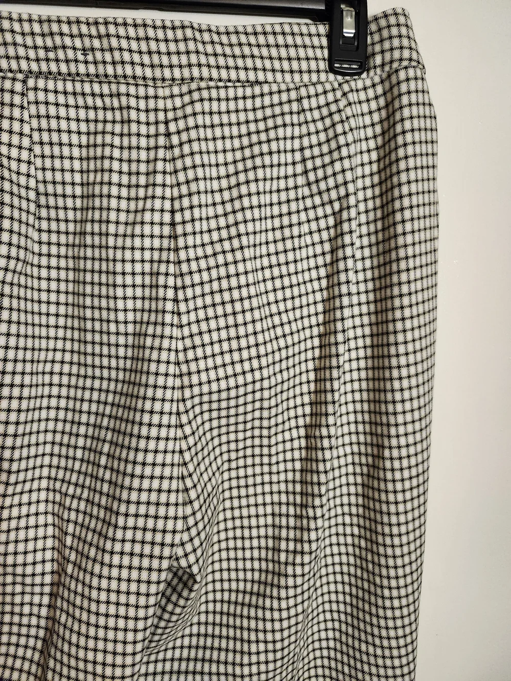 Worthington Women's Black&White Checkered Pants - Size 12